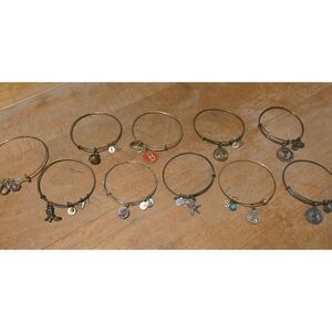 Alex and Ani Gold and Silver Charm Bracelets